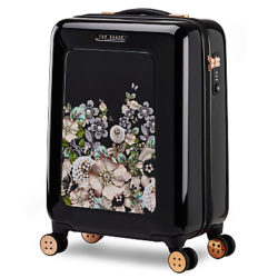 Ted Baker Gem Garden 54cm 4-Wheel Cabin Case, Black